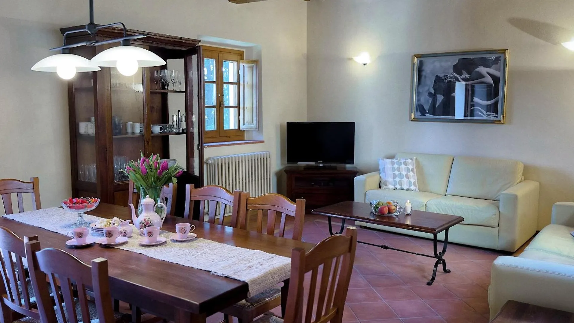 Suite Luce At Villa Santa Lucia Nuova 산카시아노인발디파사 0*,